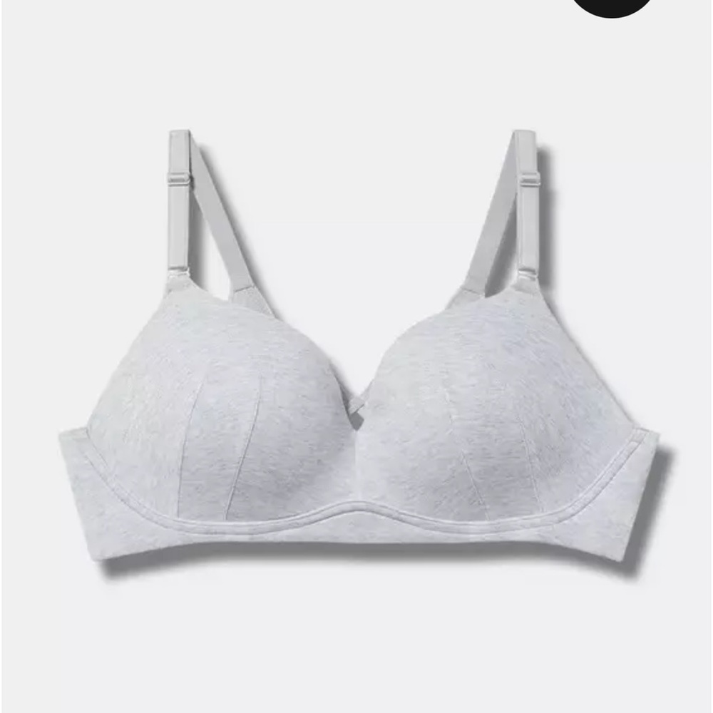 Torrid Curve Woman’s Plus Wire Free Push Up Plunge Bra 46DD NWT